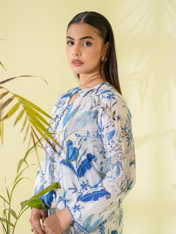 ROSALINE 2-Piece Unstitched Digital Printed Lawn Suit