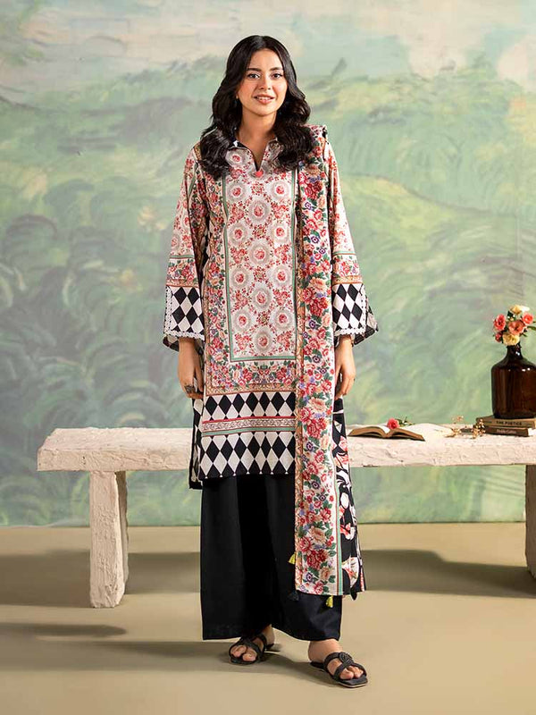WINTER RUSH 3-Piece Unstitched Digital Printed Khaddar Suit