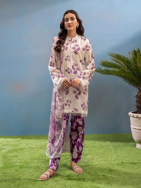 EMILY 3-Piece Unstitched Digital Printed Lawn Suit