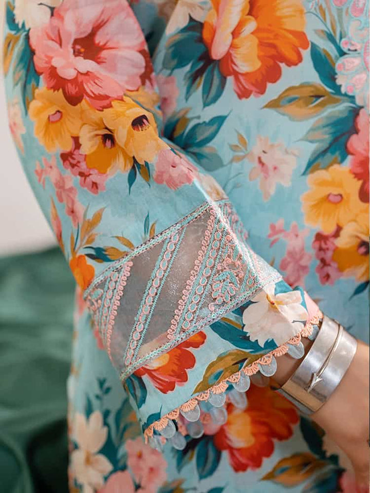 NOA Exclusive Ladies Suit, Embroidered Organza Sequence Suit, Digital Print Lawn Suit, Golden Border Dupatta Set, Women’s Wedding Suit, Festive Party Wear Suit, Premium 3-Piece Women’s Outfit, Multi-Brosha Lawn Dupatta, Luxury Embroidered Suit, Elegant Ladies Suit Collection.