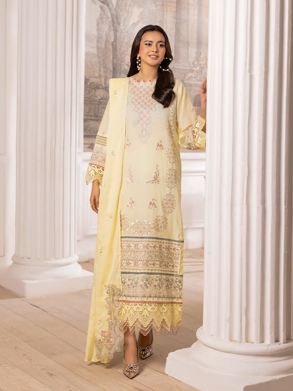 RANIA Exclusive 3 Pieces Unstitched Digital Printed Lawn Suit