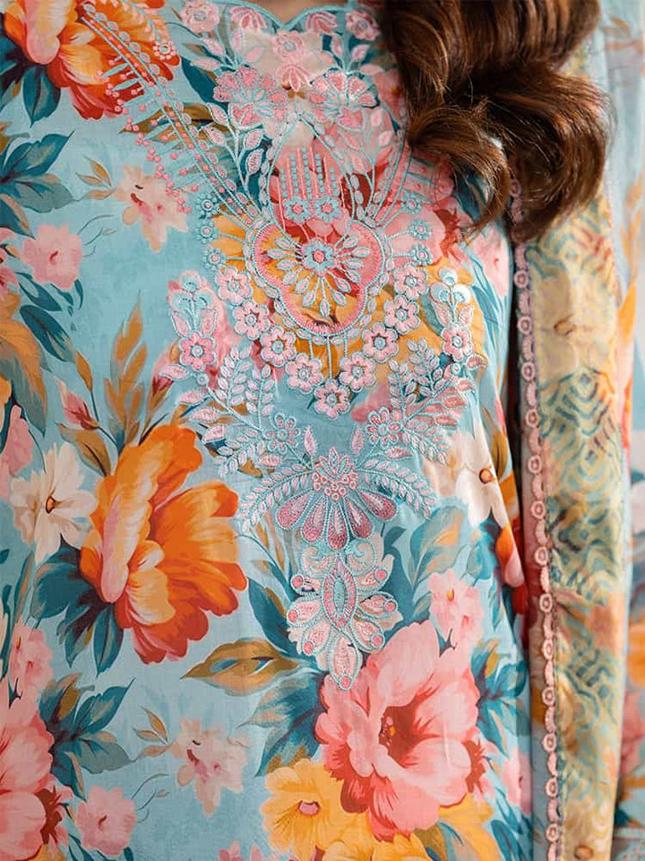NOA Exclusive Ladies Suit, Embroidered Organza Sequence Suit, Digital Print Lawn Suit, Golden Border Dupatta Set, Women’s Wedding Suit, Festive Party Wear Suit, Premium 3-Piece Women’s Outfit, Multi-Brosha Lawn Dupatta, Luxury Embroidered Suit, Elegant Ladies Suit Collection.
