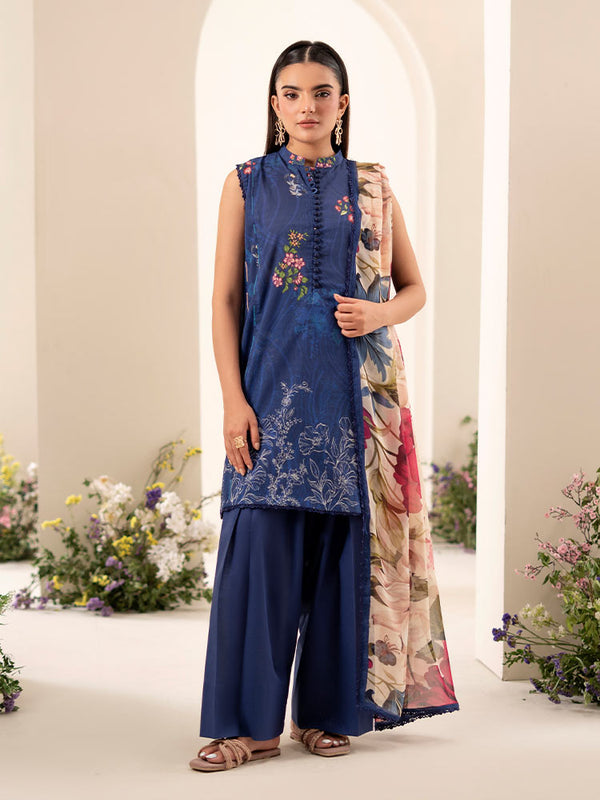 RANG ROZ 3-Piece Unstitched Digital Printed Lawn Suit