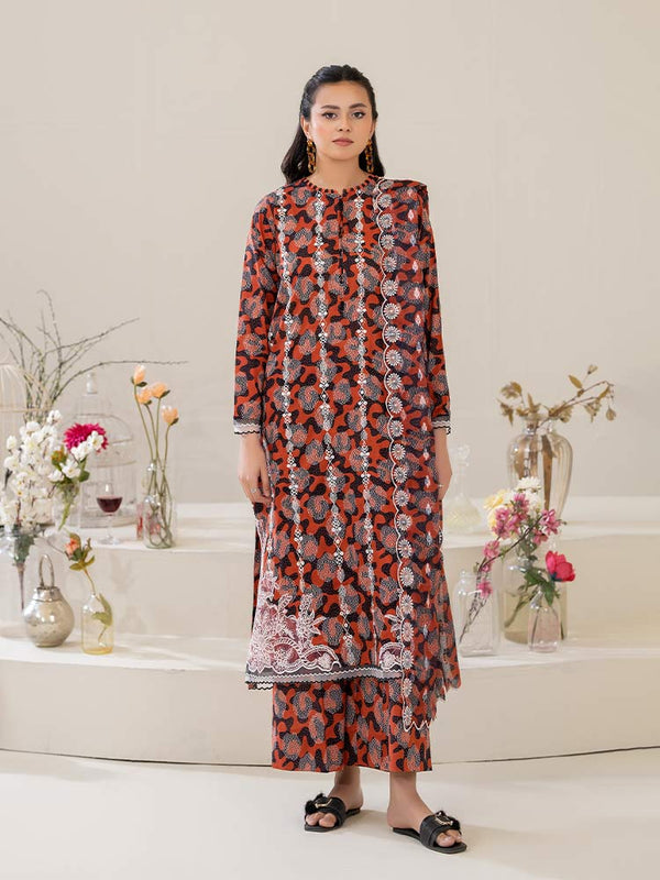 NOVA 3 Pieces Unstitched Digital Printed Lawn Suit