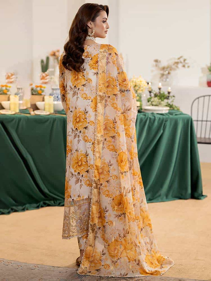 NOA Exclusive Ladies Suit, Embroidered Organza Sequence Suit, Digital Print Lawn Suit, Golden Border Dupatta Set, Women’s Wedding Suit, Festive Party Wear Suit, Premium 3-Piece Women’s Outfit, Multi-Brosha Lawn Dupatta, Luxury Embroidered Suit, Elegant Ladies Suit Collection.