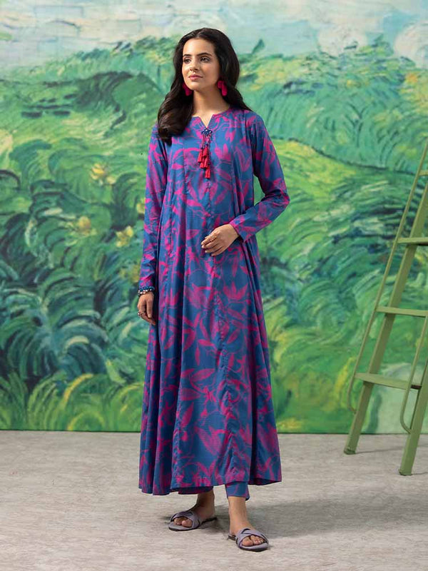 FLEUR 2-Piece Unstitched Digital Printed Linen Suit