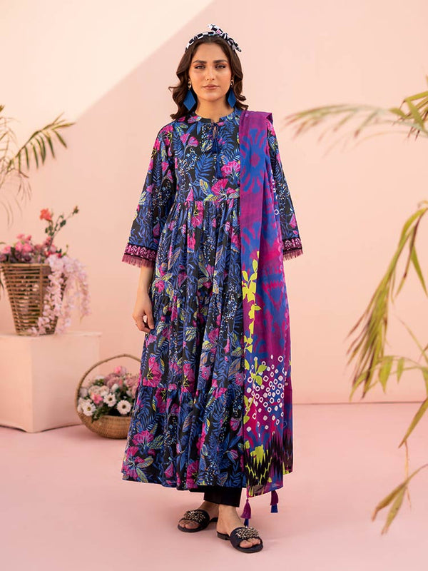 ROOP 3-Piece Unstitched Digital Printed Lawn Suit
