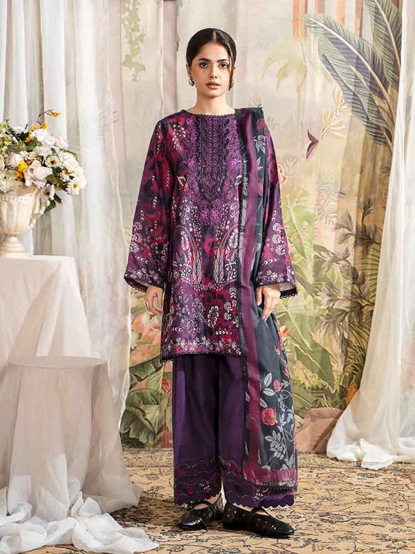 NORINE 3-Piece Unstitched Digital Printed Khaddar Suit