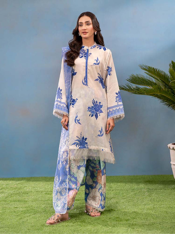 EMILY 3-Piece Unstitched Digital Printed Lawn Suit