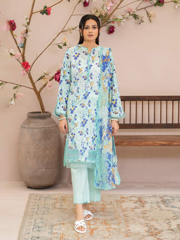 GULAL 3 Pieces Unstitched Digital Printed Lawn Suit
