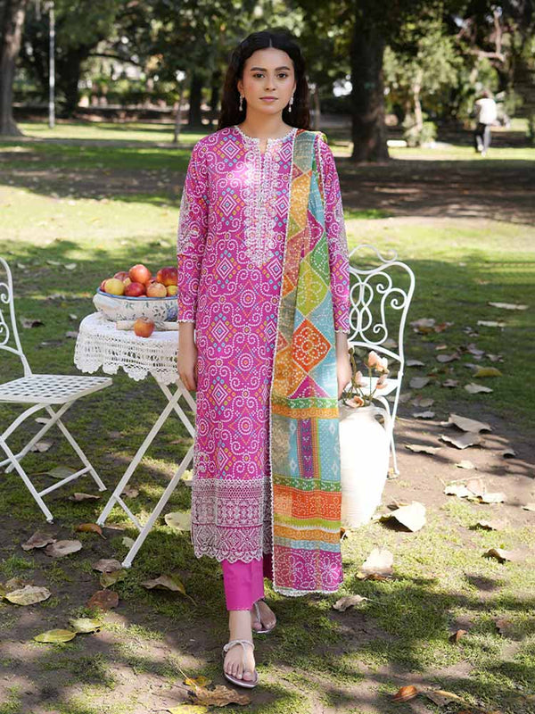SILSILA 3-Piece Unstitched Digital Printed Lawn Suit
