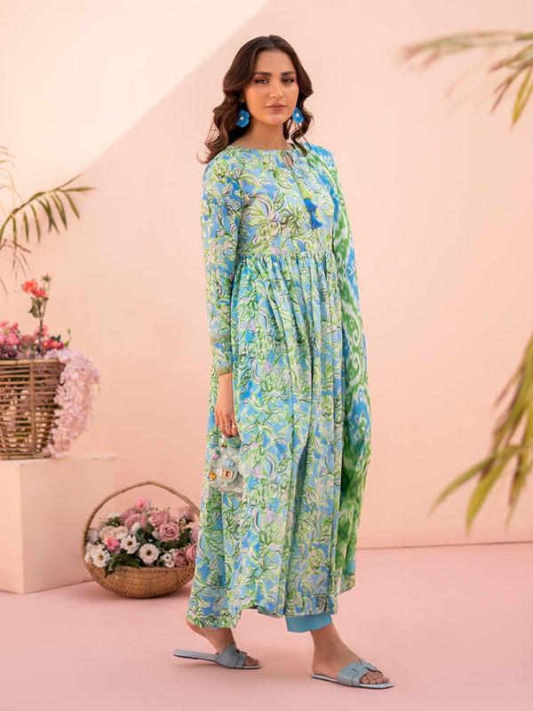 ROOP 3-Piece Unstitched Digital Printed Lawn Suit
