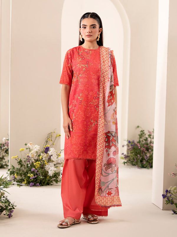 RANG ROZ 3-Piece Unstitched Digital Printed Lawn Suit