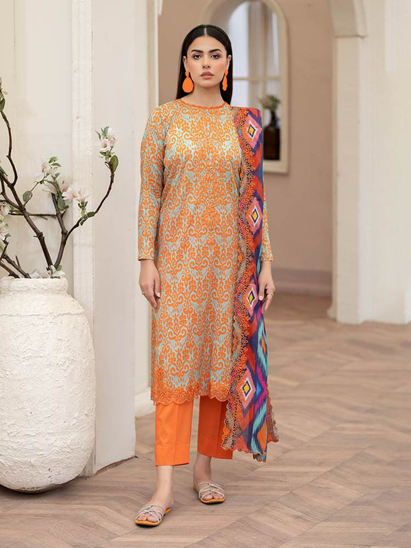 MEEM 3-Piece Unstitched Digital Printed Lawn Suit