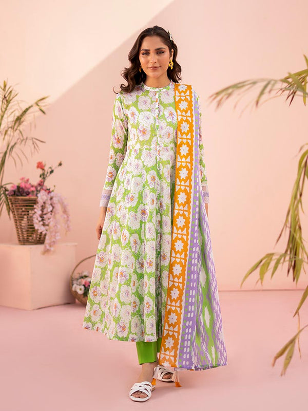 ROOP 3-Piece Unstitched Digital Printed Lawn Suit