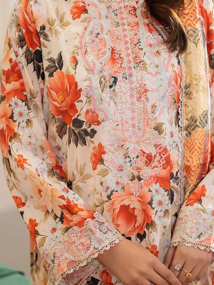 NOA Exclusive Ladies Suit, Embroidered Organza Sequence Suit, Digital Print Lawn Suit, Golden Border Dupatta Set, Women’s Wedding Suit, Festive Party Wear Suit, Premium 3-Piece Women’s Outfit, Multi-Brosha Lawn Dupatta, Luxury Embroidered Suit, Elegant Ladies Suit Collection.