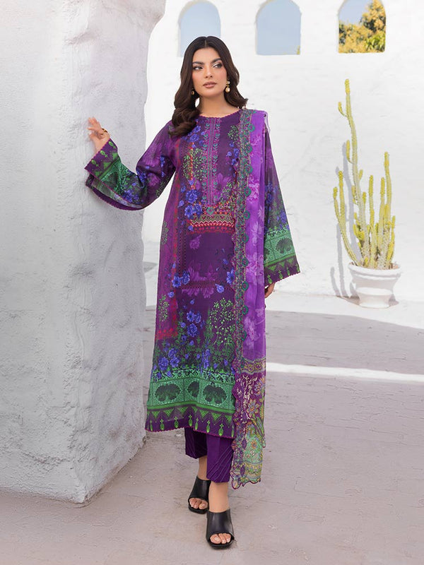 RANG E RANG 3 Pieces Unstitched Digital Printed Lawn Suit