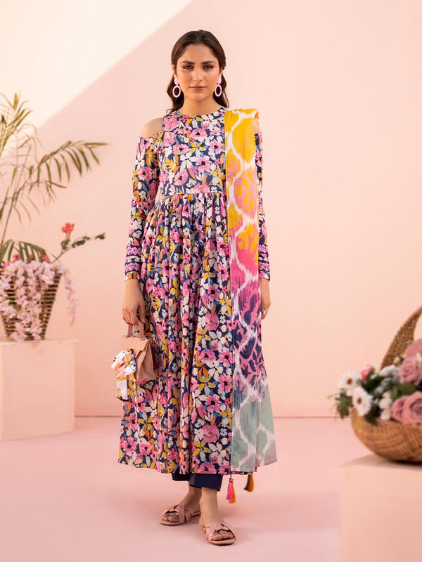 ROOP 3-Piece Unstitched Digital Printed Lawn Suit