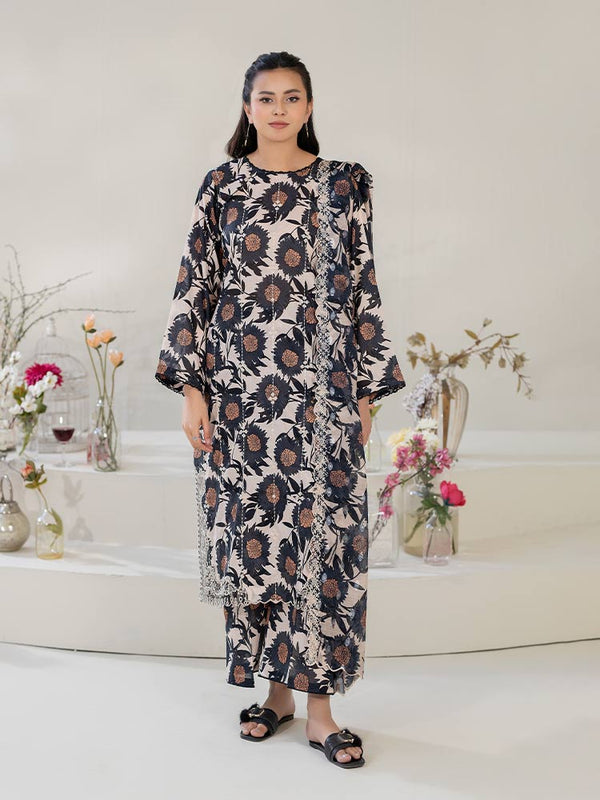 NOVA 3 Pieces Unstitched Digital Printed Lawn Suit