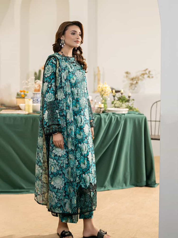 NOA Exclusive Ladies Suit, Embroidered Organza Sequence Suit, Digital Print Lawn Suit, Golden Border Dupatta Set, Women’s Wedding Suit, Festive Party Wear Suit, Premium 3-Piece Women’s Outfit, Multi-Brosha Lawn Dupatta, Luxury Embroidered Suit, Elegant Ladies Suit Collection.