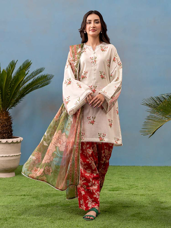 EMILY 3-Piece Unstitched Digital Printed Lawn Suit