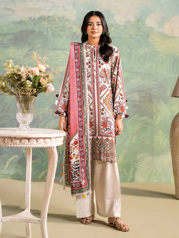 WINTER RUSH 3-Piece Unstitched Digital Printed Khaddar Suit
