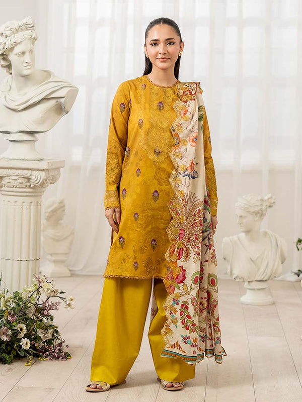 RANG E GULZAR 3-Piece Unstitched Digital Printed Lawn Suit