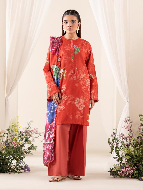 RANG ROZ 3-Piece Unstitched Digital Printed Lawn Suit