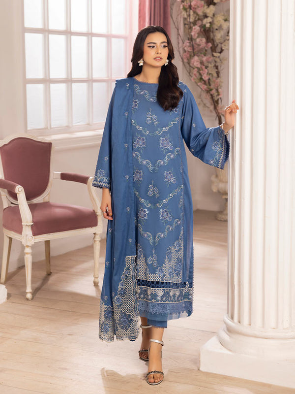 RANIA Exclusive 3 Pieces Unstitched Digital Printed Lawn Suit