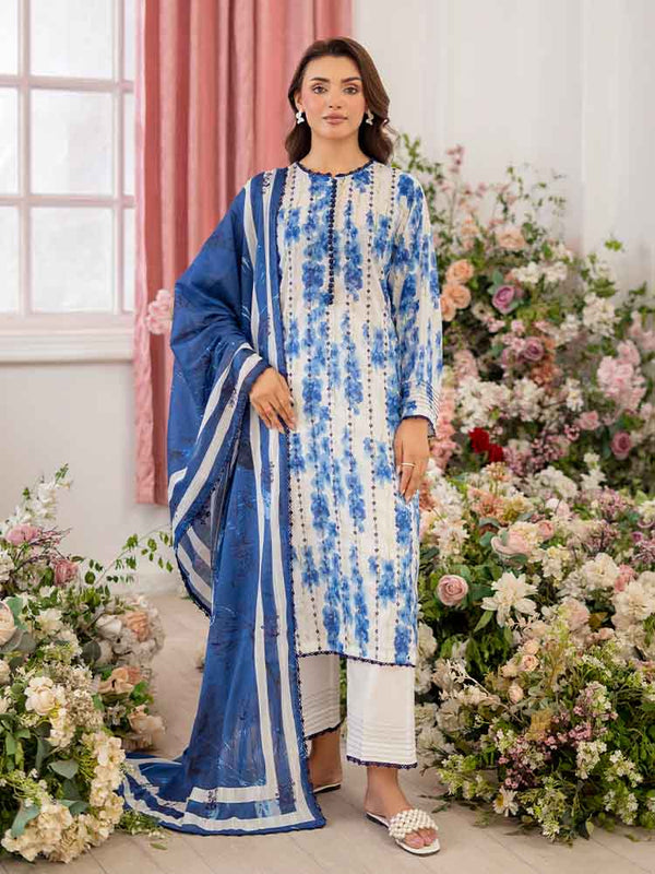 GULABI 3-Piece Unstitched Digital Printed Lawn Suit