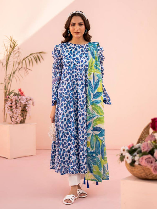 ROOP 3-Piece Unstitched Digital Printed Lawn Suit