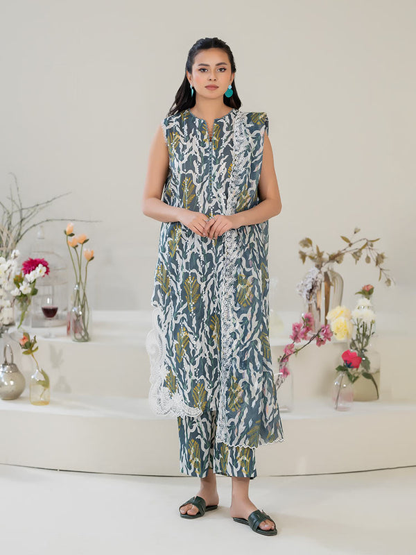 NOVA 3 Pieces Unstitched Digital Printed Lawn Suit