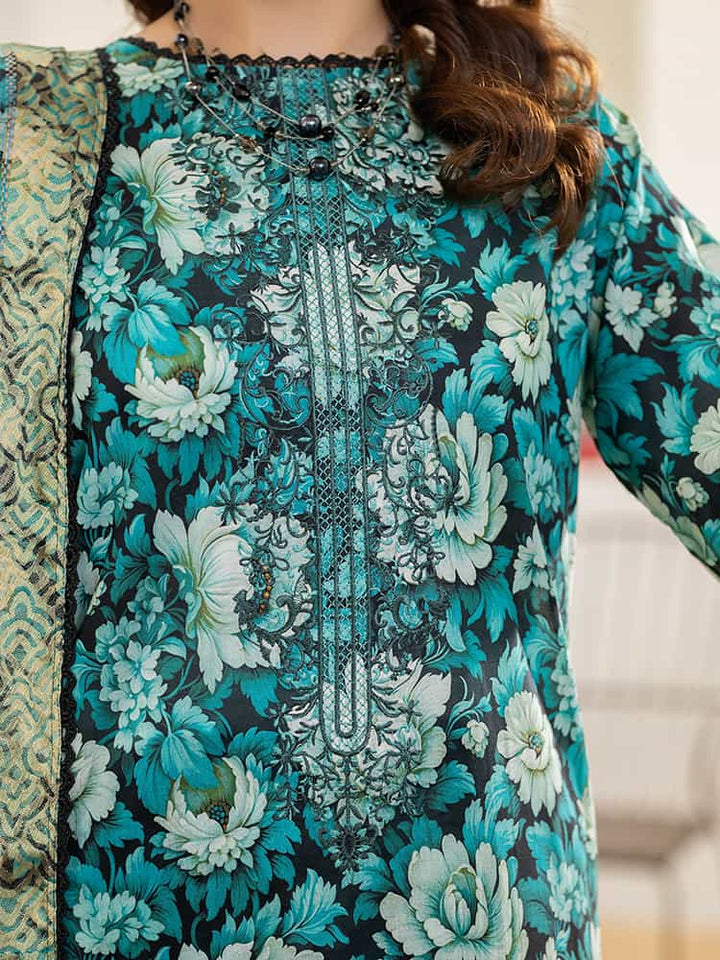 NOA Exclusive Ladies Suit, Embroidered Organza Sequence Suit, Digital Print Lawn Suit, Golden Border Dupatta Set, Women’s Wedding Suit, Festive Party Wear Suit, Premium 3-Piece Women’s Outfit, Multi-Brosha Lawn Dupatta, Luxury Embroidered Suit, Elegant Ladies Suit Collection.