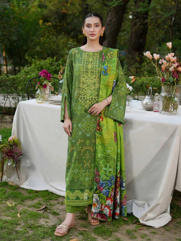 RANG E BAHAR 3-Piece Unstitched Digital Printed Lawn Suit