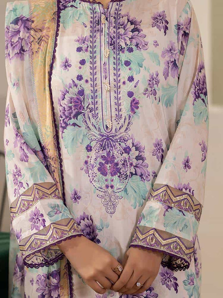 NOA Exclusive Ladies Suit, Embroidered Organza Sequence Suit, Digital Print Lawn Suit, Golden Border Dupatta Set, Women’s Wedding Suit, Festive Party Wear Suit, Premium 3-Piece Women’s Outfit, Multi-Brosha Lawn Dupatta, Luxury Embroidered Suit, Elegant Ladies Suit Collection.
