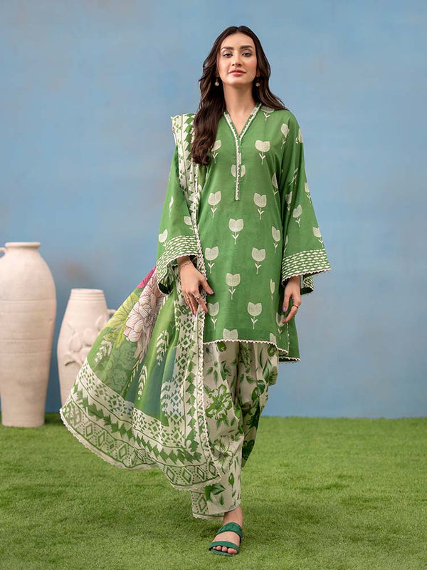 EMILY 3-Piece Unstitched Digital Printed Lawn Suit