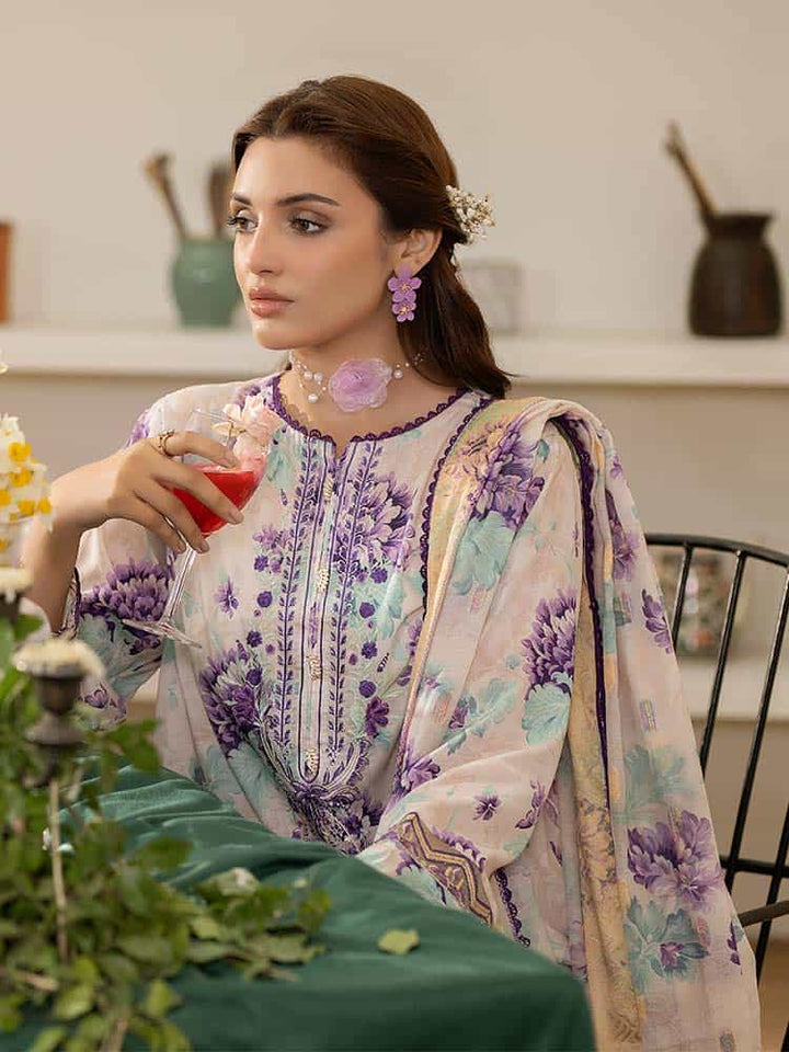 NOA Exclusive Ladies Suit, Embroidered Organza Sequence Suit, Digital Print Lawn Suit, Golden Border Dupatta Set, Women’s Wedding Suit, Festive Party Wear Suit, Premium 3-Piece Women’s Outfit, Multi-Brosha Lawn Dupatta, Luxury Embroidered Suit, Elegant Ladies Suit Collection.