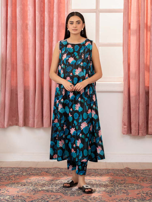 GULL PRINTS 2 Pieces Digital Printed Zari Lawn Suit