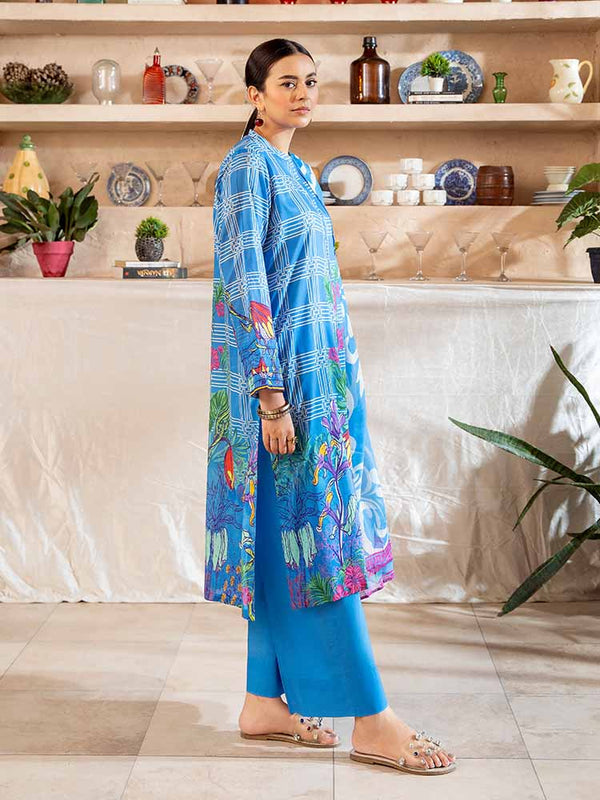 POP GUL 3-Piece Unstitched Digital Printed Lawn Suit