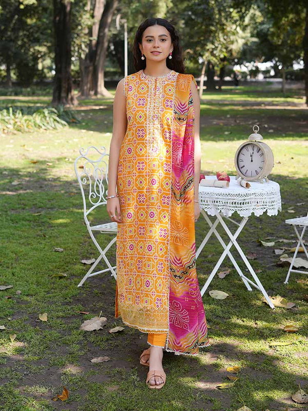 SILSILA 3-Piece Unstitched Digital Printed Lawn Suit