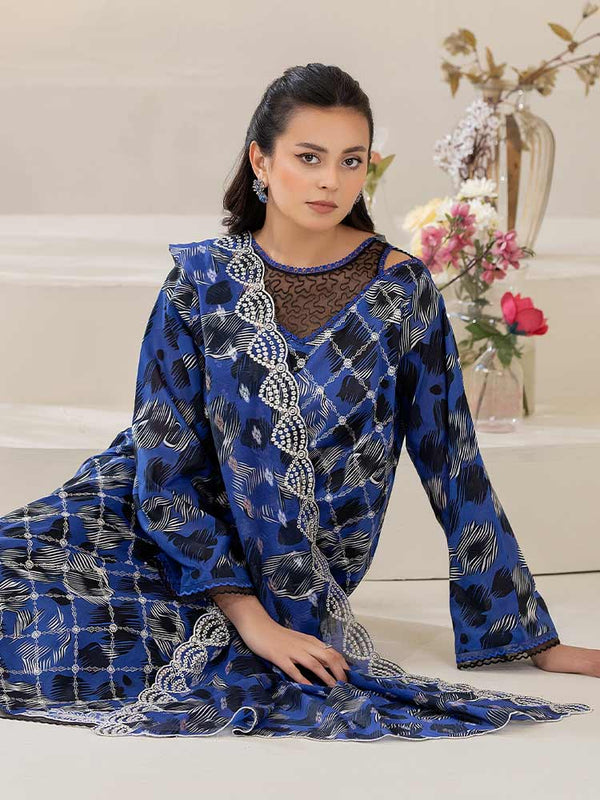 NOVA 3 Pieces Unstitched Digital Printed Lawn Suit