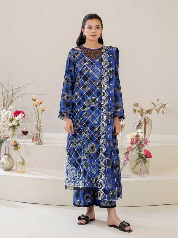 NOVA 3 Pieces Unstitched Digital Printed Lawn Suit