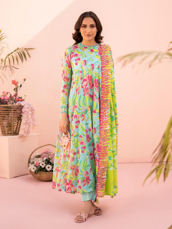 ROOP 3-Piece Unstitched Digital Printed Lawn Suit