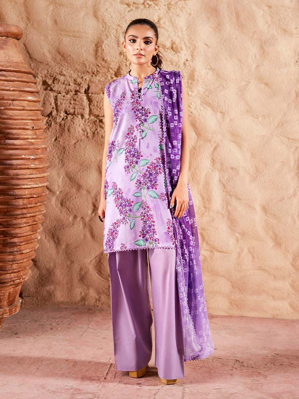 RANG E ZAAR 3-Piece Unstitched Digital Printed Lawn Suit