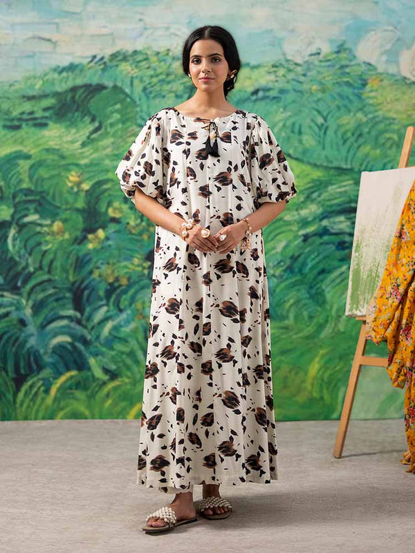 FLEUR 2-Piece Unstitched Digital Printed Linen Suit