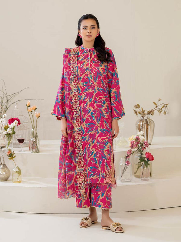 NOVA 3 Pieces Unstitched Digital Printed Lawn Suit